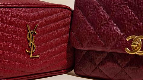 ysl caviar bag|Chanel Caviar vs. YSL Grain De Poudre: Similarities and .